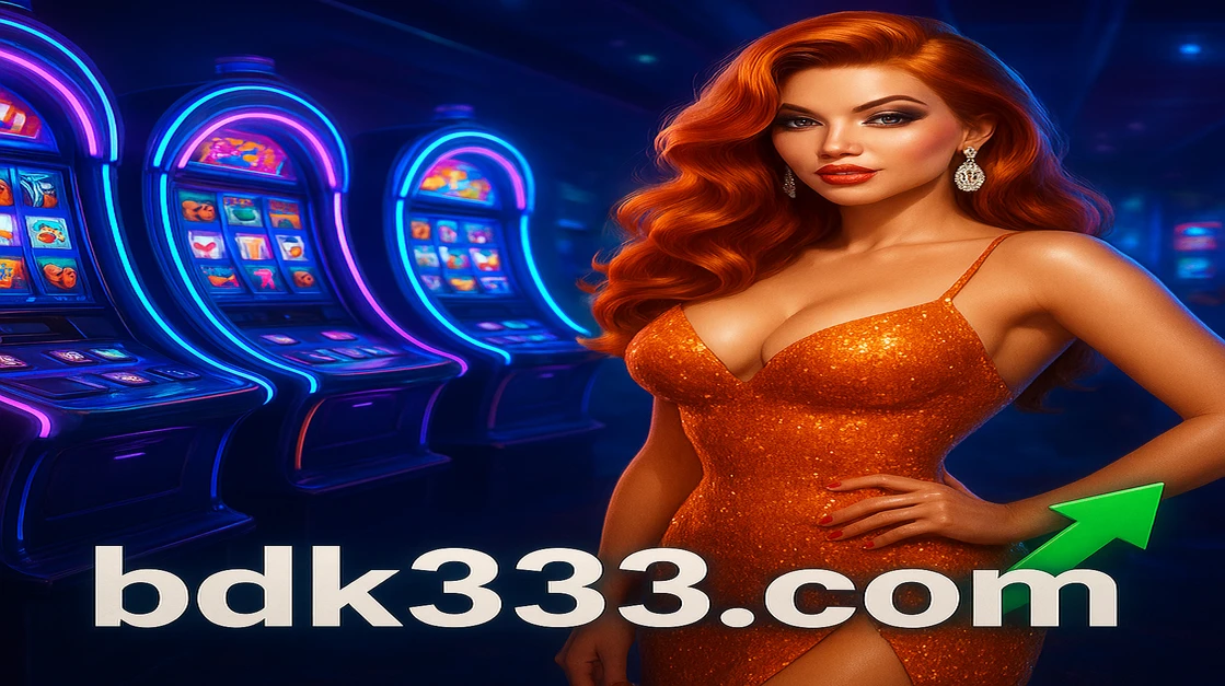 খরগোশের কানের মতো আকর্ষণবাহী এক নারী K333 গেমিং প্ল্যাটফর্ম অ্যাপে আর্কেড গেমের সামনে খেলার মুহূর্তে, সামনে উঠতি সবুজ তীর—বড় জয় ও লাভের প্রতীক হিসেবে।